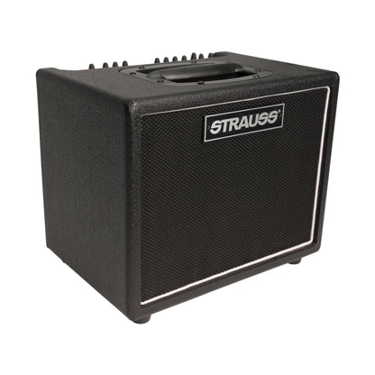 Strauss 60 Watt Acoustic Guitar Combo Amplifier with Effects (Black) - GIG Guitars