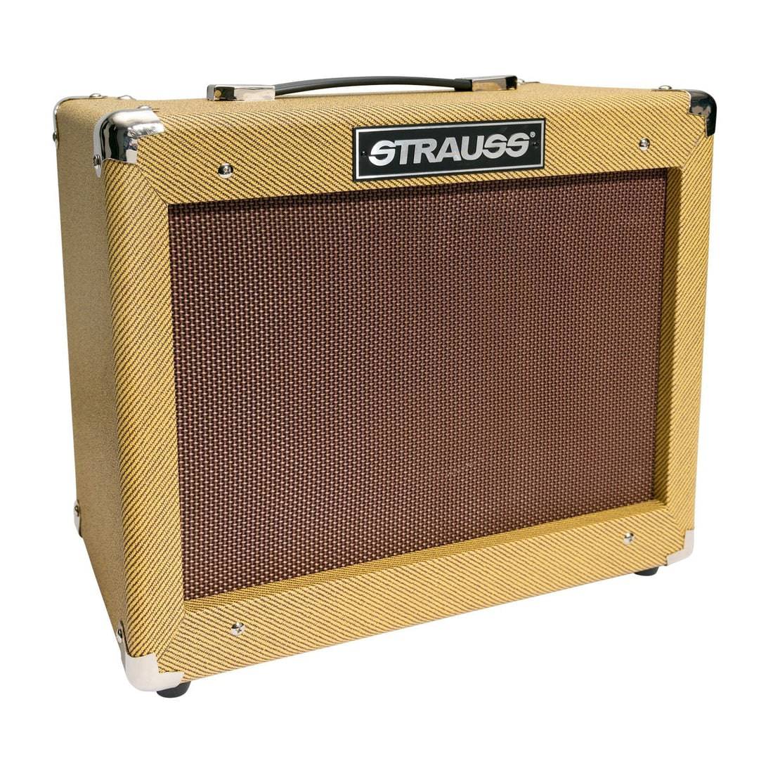 Strauss 'Legacy Vintage' 35 Watt Combo Solid State Bass Amplifier Tweed