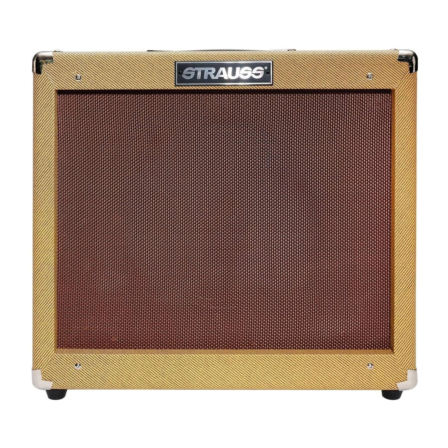 Strauss 'Legacy Vintage' 50 Watt Combo Solid State Guitar Amplifier (Tweed Tolex) - GIG Guitars