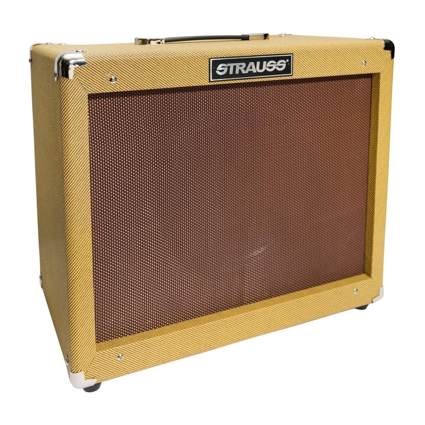 Strauss 'Legacy Vintage' 50 Watt Combo Solid State Guitar Amplifier (Tweed Tolex) - GIG Guitars