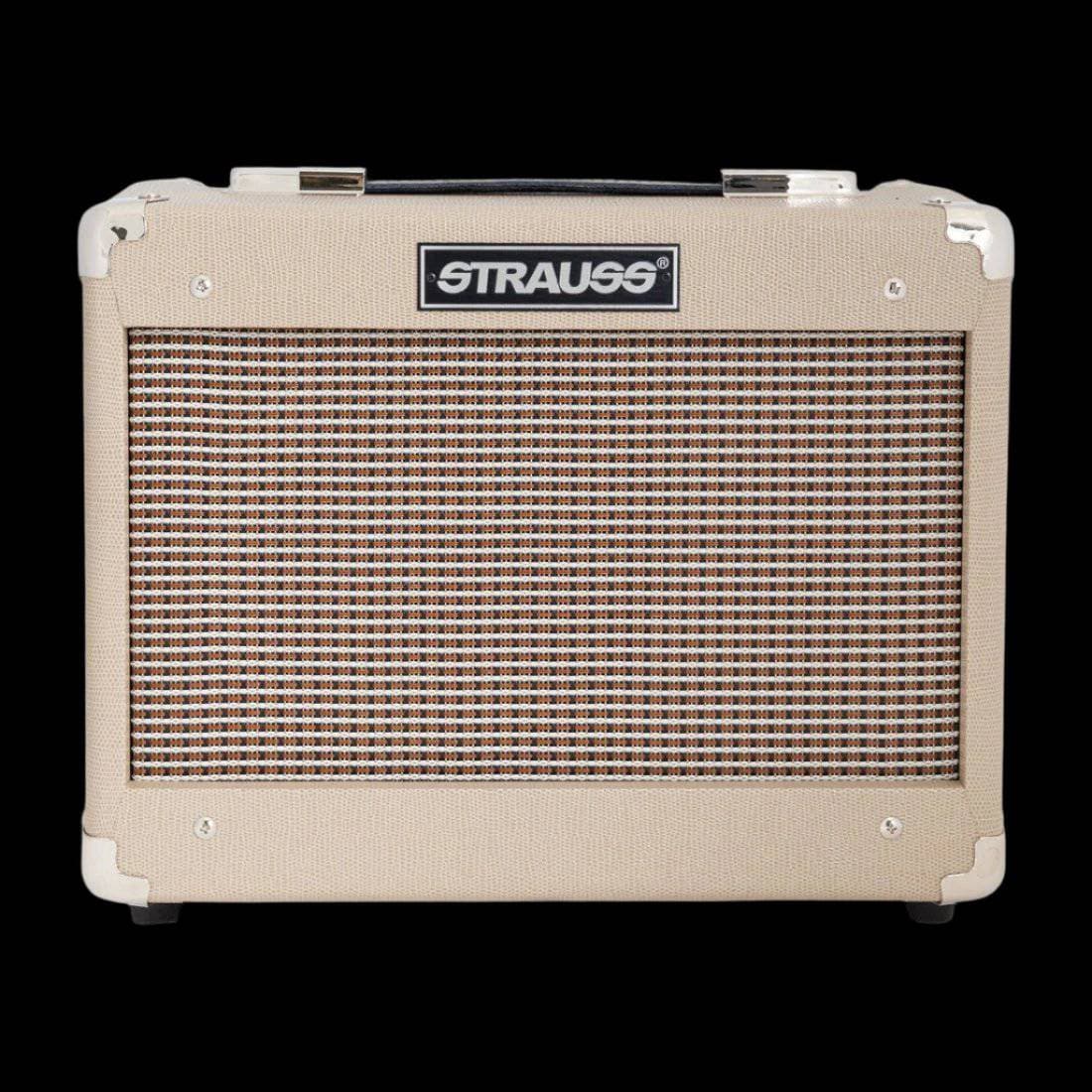 Strauss SM-T5 5 Watt Combo Valve Amplifier (Cream) - GIG Guitars