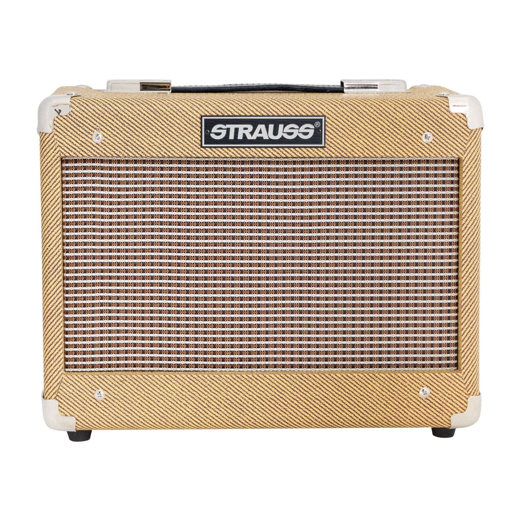 Strauss SM-T5 5 Watt Combo Valve Amplifier (Tweed) - GIG Guitars