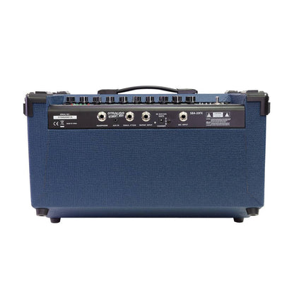 Strauss 'Streetbox' 20 Watt Solid State Rechargeable DC Amplifier Blue