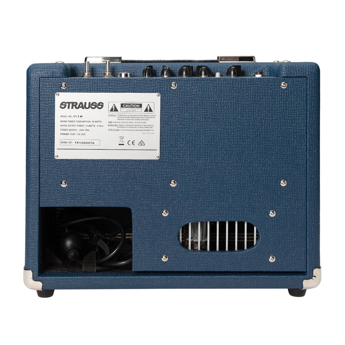 Strauss SVT-10 10 Watt Combo Valve Amplifier Blue