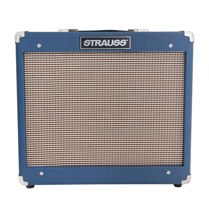 Strauss SVT-15R 15 Watt Combo Valve Amplifier with Reverb (Blue)