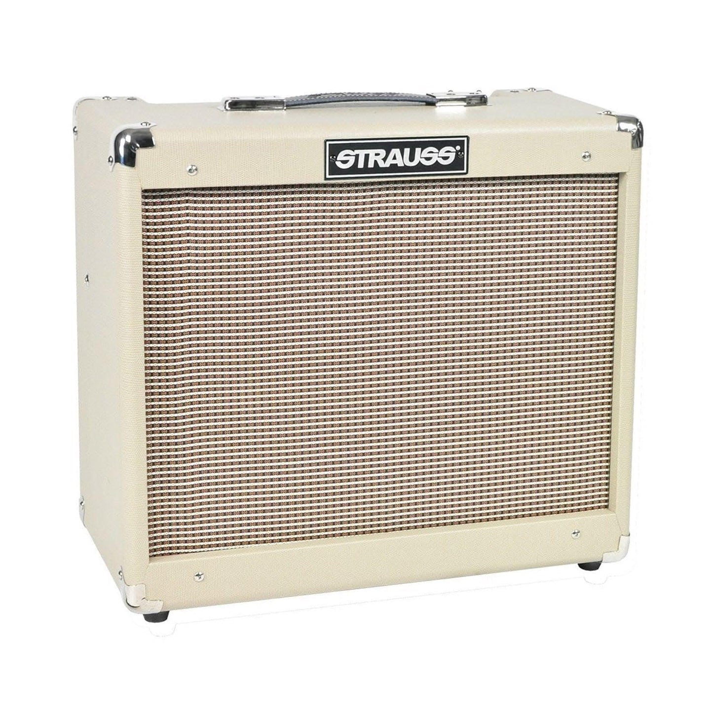 Strauss SVT-20R  20 Watt Combo Valve Amplifier with Reverb (Cream) - GIG Guitars