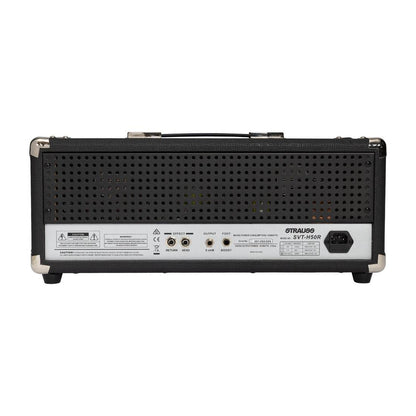 Strauss SVT-H50R 50 Watt Valve Amplifier Head with Reverb Black