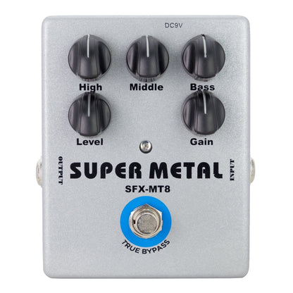 Strauss "Super Metal" Distortion Guitar Effects Pedal