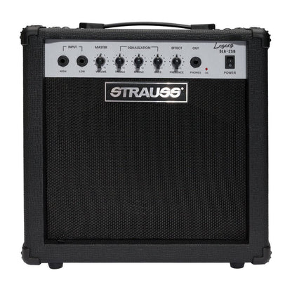 Strauss 'Legacy' 25 Watt Combo Solid State Bass Amplifier Black