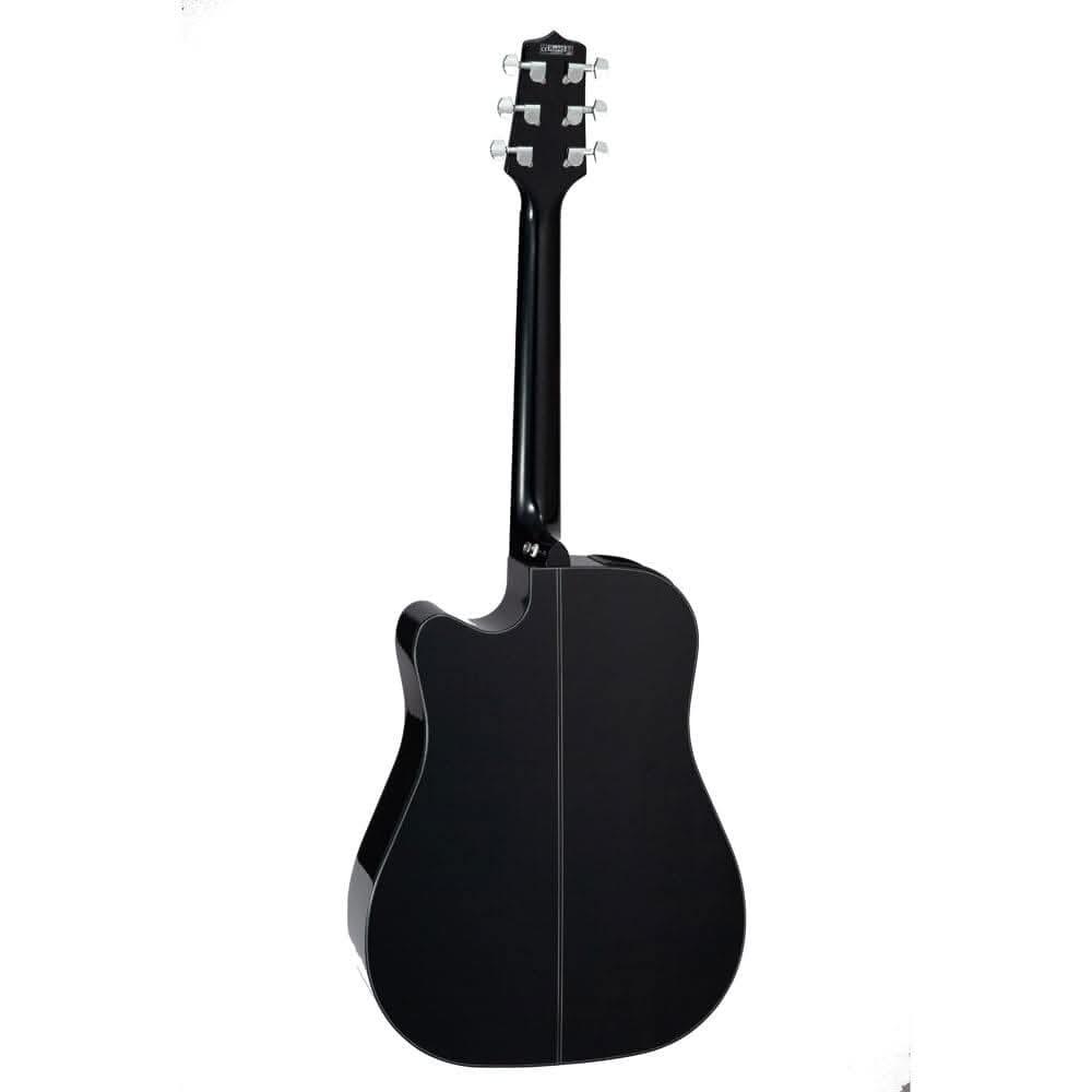 Takamine G30 Series Dreadnought AC/EL Guitar with Cutaway in Black Gloss Finish - GIG Guitars