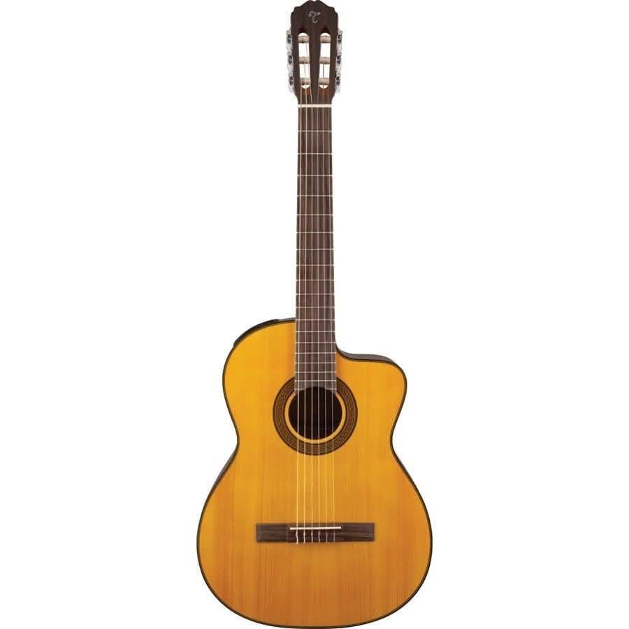 Takamine GC3 Series AC/EL Classical Guitar with Cutaway in Natural Gloss Finish - GIG Guitars