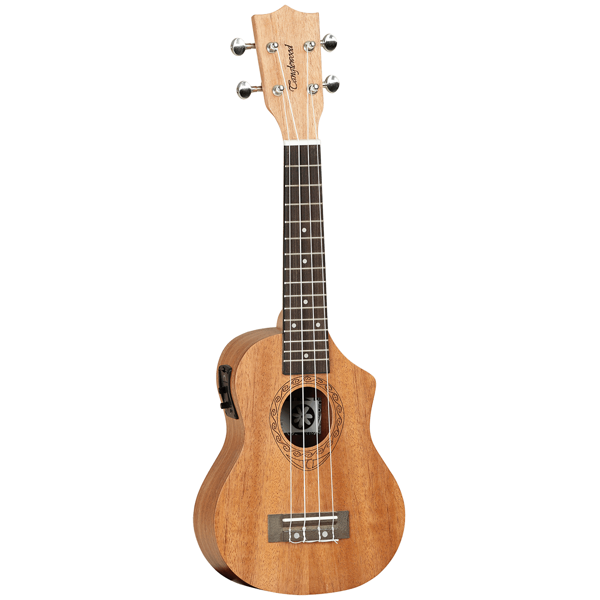 Tanglewood TWT1CE Tiare Soprano Ukulele All Mahogany w/Pickup - GIG Guitars