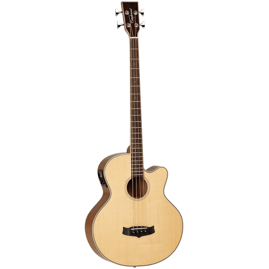 Tanglewood TW8AB Winterleaf Acoustic Bass CE Natural Gloss Spruce/ Mahogany - GIG Guitars