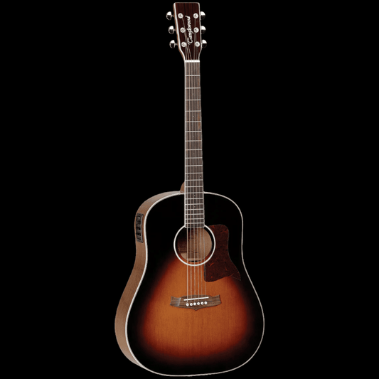 Tanglewood 15SDTE Sundance Performance Pro Sloped Shoulder Dreadnought Torrefied Top with ABS Case - GIG Guitars