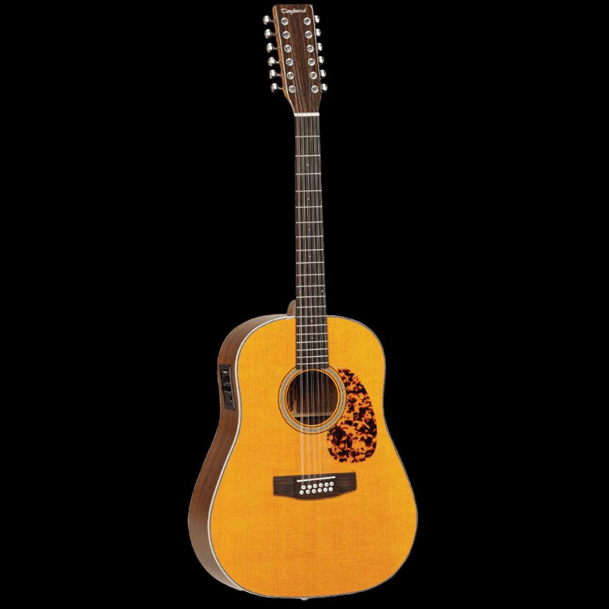 Tanglewood 40-12SDANE Sundance Historic Sloped Shoulder Dreadnought 12-String Guitar with Case - GIG Guitars