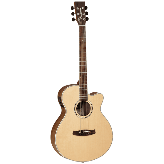 Tanglewood TDBTSFCEBW Discovery Exotic Superfolk C/E Black Walnut - GIG Guitars