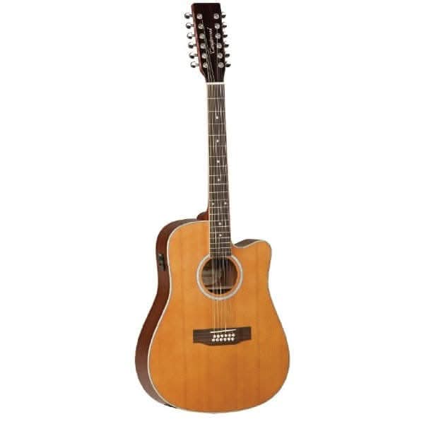 Tanglewood TW28/12CSN-CE Evolution 12-String Dreadnought C/E Solid Cedar T Tanglewood Guitars Acoustic Guitars