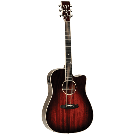 Tanglewood TW5AVB Winterleaf Dreadnought C/E Antique Vintage Burst Gloss - GIG Guitars