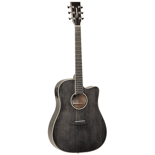 Tanglewood TW5BS Winterleaf Dreadnought C/E Black Shadow - GIG Guitars