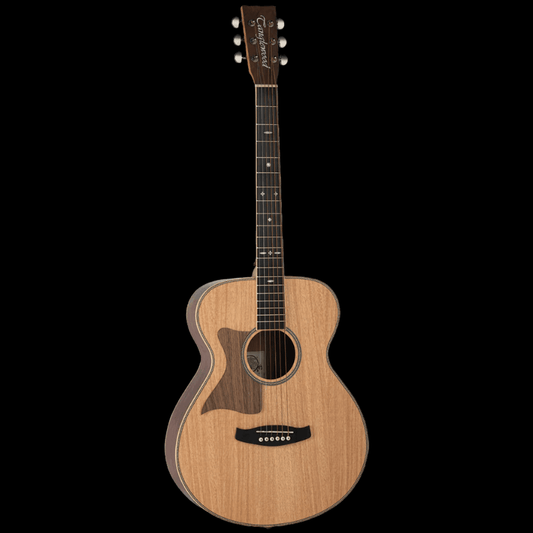 Tanglewood Reunion Pro Solid Australian Red Cedar Top Folk with Hawaiian Rain Wood B/S TRU3-HR-LH Left Handed - GIG Guitars