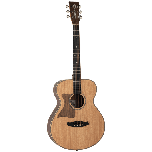 Tanglewood TRFHRLH Reunion Australian Red Cedar Top Folk with Hawaiian Rain Wood B/S Left Handed Tanglewood Guitars Acoustic Guitars