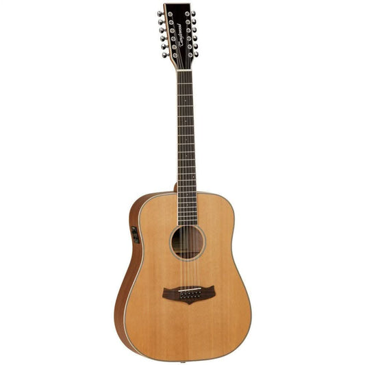 Tanglewood TW28/12CSN Evolution IV 12-String Dreadnought Solid Cedar Tanglewood Guitars Acoustic Guitars