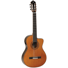 Tanglewood TWEMDC5 Enredo Madera Dominar Solid Cedar Top Classical Cutaway/Electric Guitar Tanglewood Guitars Classical Guitar