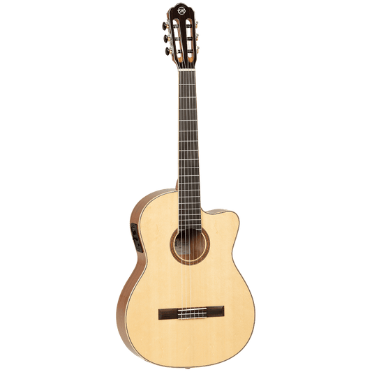 Tanglewood TWEMDC6 Enredo Madera Dominar Solid Spruce Top Classical Cutaway/Electric Guitar - GIG Guitars