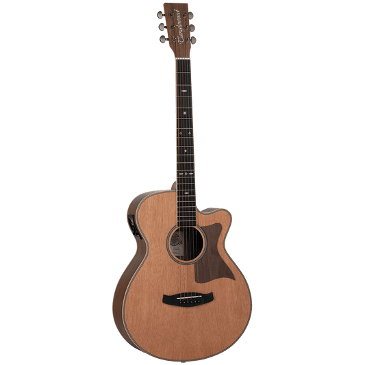 Tanglewood Reunion Pro Solid Australian Red Cedar Top Super Folk C/E with Black Walnut B/S TRU4-CE-BW - GIG Guitars