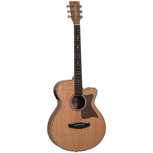 Tanglewood Reunion Pro Solid Australian Red Cedar Top Super Folk C/E with Pacific Walnut TRU4-CE-PW B/S - GIG Guitars