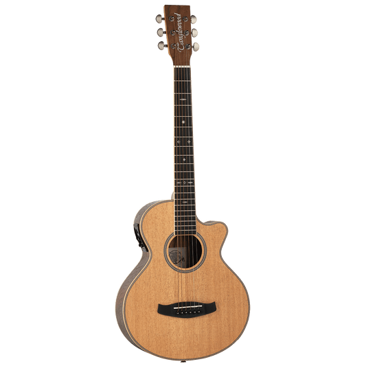 Tanglewood Reunion Pro Solid Australian Red Cedar Top Traveller Folk C/E with Black Walnut B/S TRU2-CE-BW - GIG Guitars