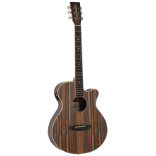 Tanglewood Reunion Pro Solid top all Ebony Super Folk C/E TRU4-CE-AE Tanglewood Guitars Guitar