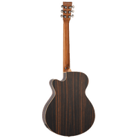 Tanglewood Reunion Pro Solid top all Ebony Super Folk C/E TRU4-CE-AE Tanglewood Guitars Guitar
