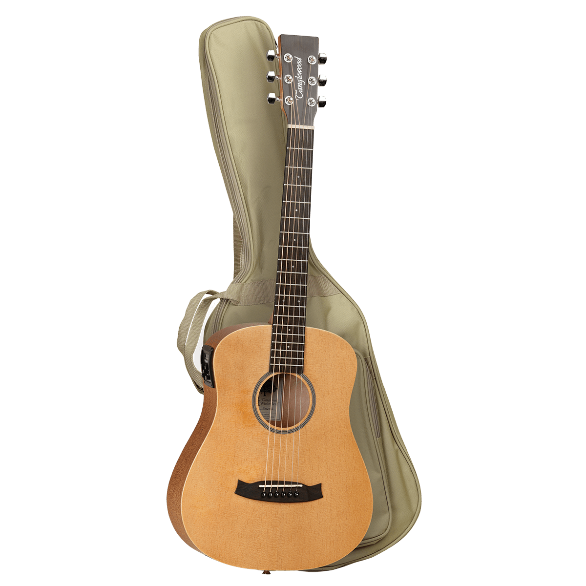 Tanglewood TW2TSE Winterleaf Traveller Spruce w/ PickUp & Bag Tanglewood Guitars Guitar