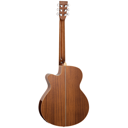 Tanglewood TW4EFM Winterleaf Exotic Superfolk Solid Top C/E Tiger Flame Maple - GIG Guitars