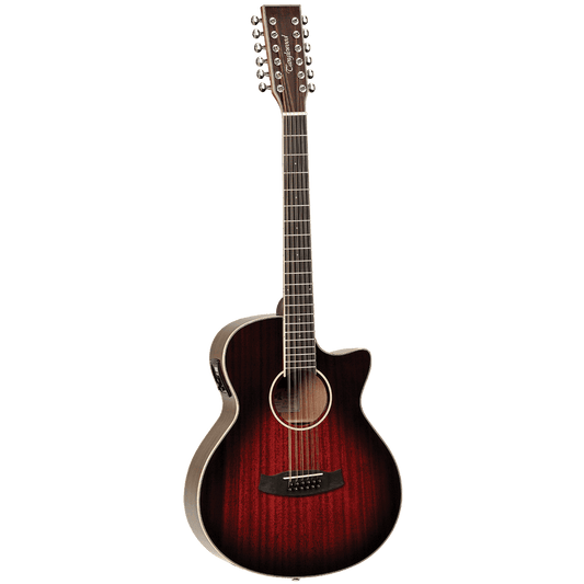 Tanglewood W12VCEAVB Winterleaf Venetian C/E 12-String Vintage Burst - GIG Guitars