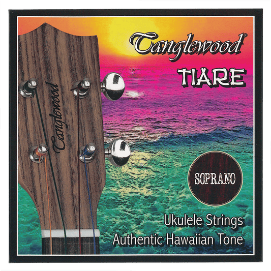 Tanglewood TWUSSR Soprano Ukulele Rainbow String Set Tie End Tanglewood Folk Strings