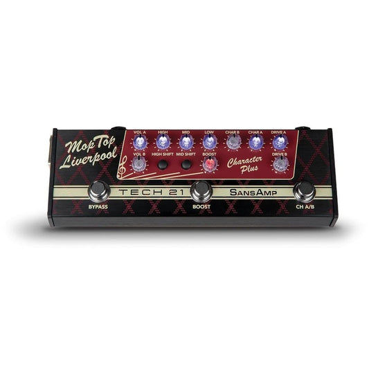 Tech 21 Character Plus Series Mop Top Liverpool Pedal - GIG Guitars