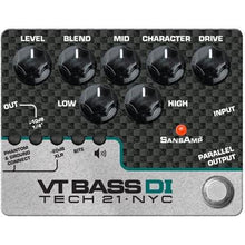 TECH 21 Character VT Bass DI Tech 21 Effects Pedals
