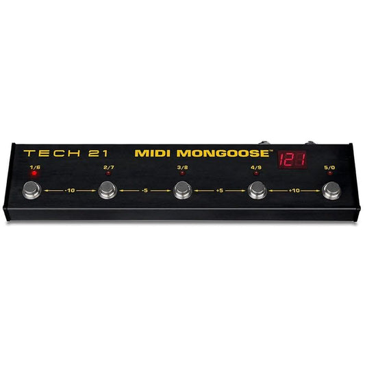 Tech 21 Midi Mongoose Foot Controller - GIG Guitars