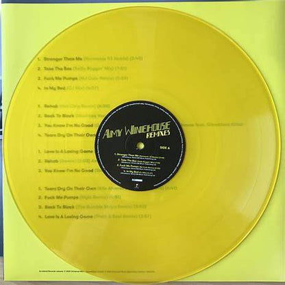 Amy Winehouse – Remixes (RSD 2021 Yellow & Blue Vinyl 2LP