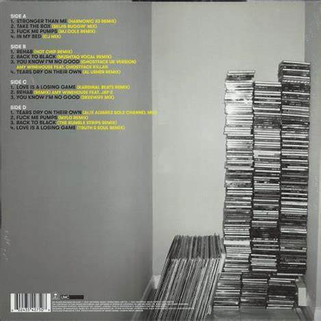 Amy Winehouse – Remixes (RSD 2021 Yellow & Blue Vinyl 2LP