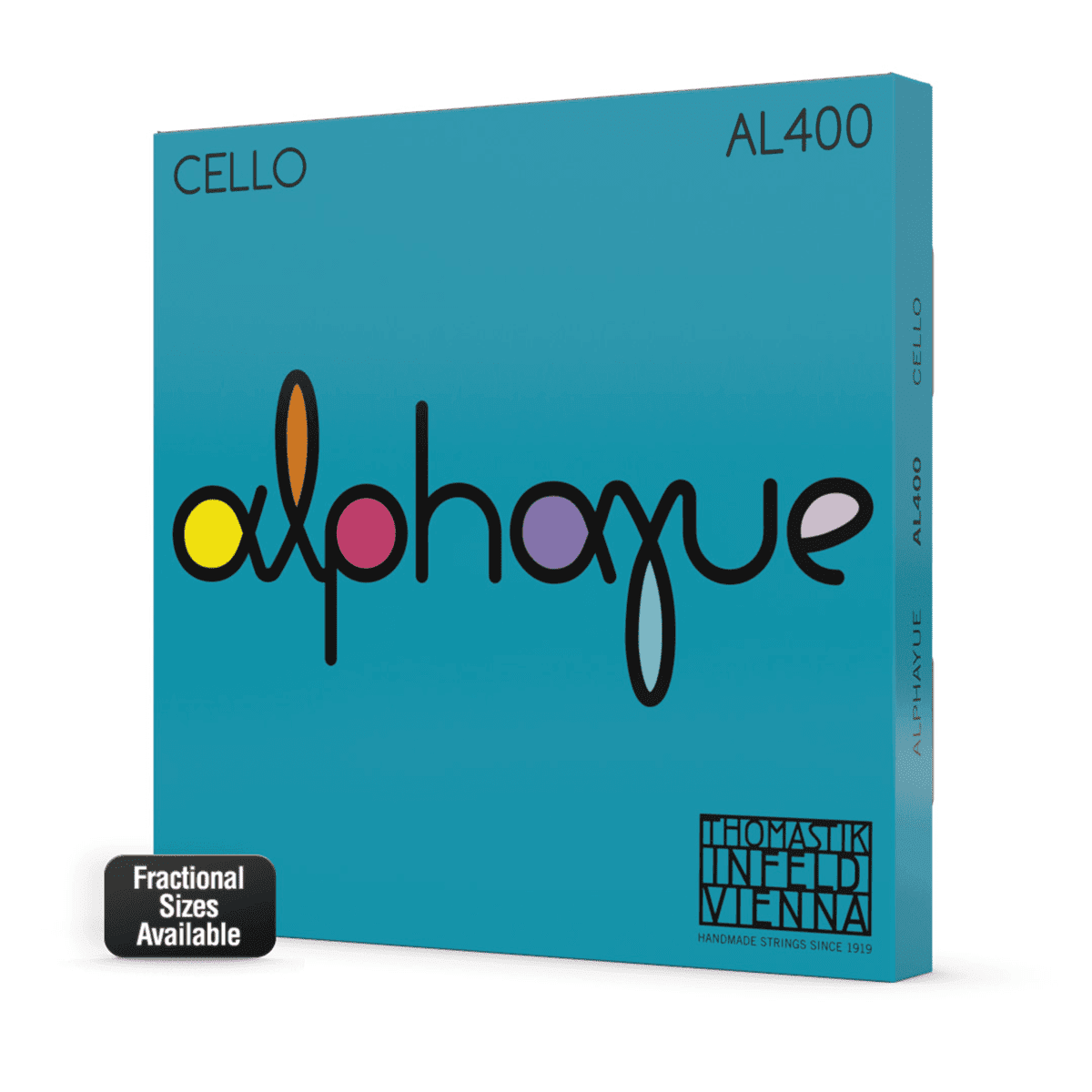 Thomastik AL400Q Alphayue Cello 1/4 Size String Set Thomastik 