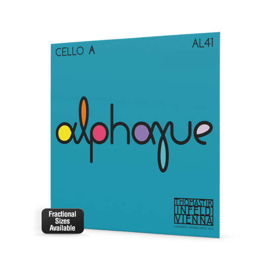 Thomastik AL41H Alphayue Cello 'A' String 1/2 Size Thomastik 