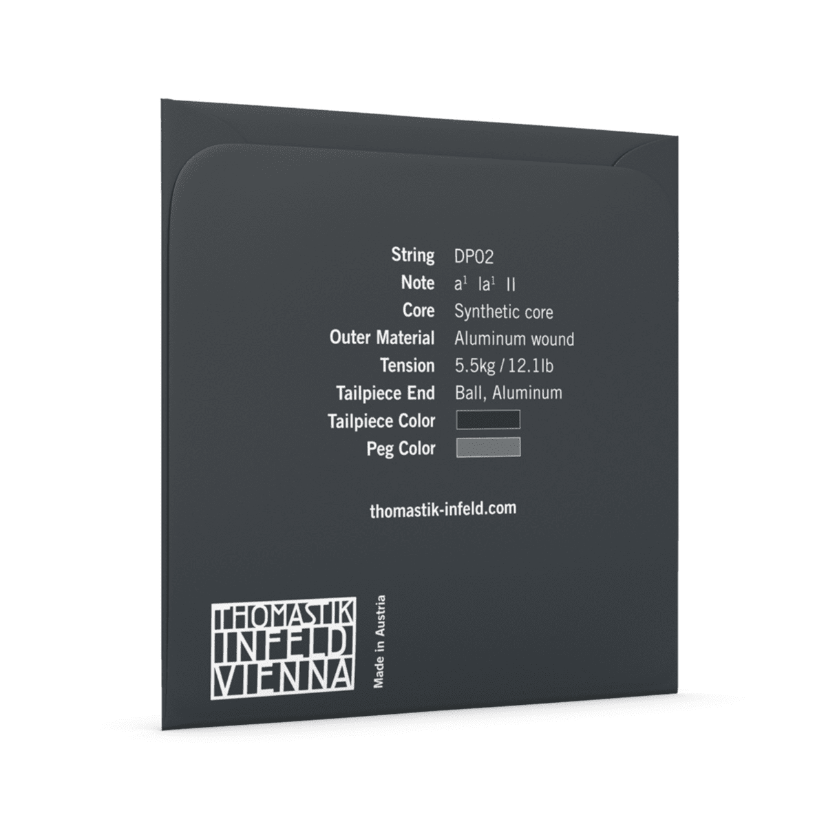 Thomastik DP02 Dominant Pro A Volin String Aluminum Thomastik 