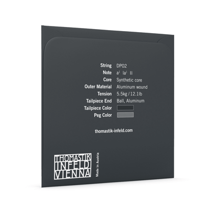 Thomastik DP02 Dominant Pro A Volin String Aluminum Thomastik 