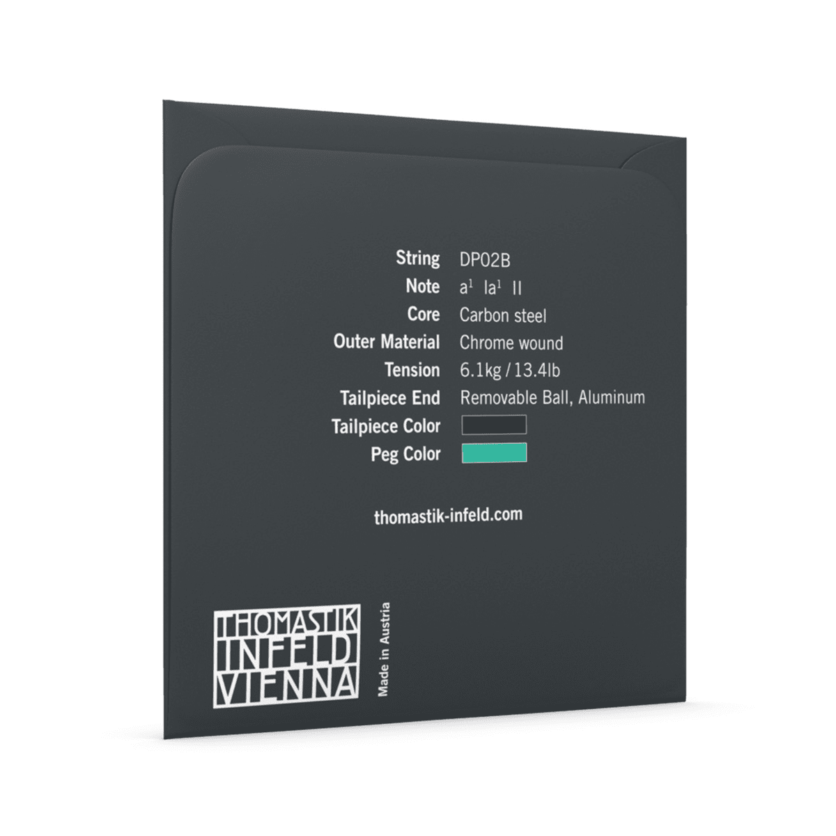 Thomastik DP02B Dominant Pro A Volin String Chrome Plated Thomastik 
