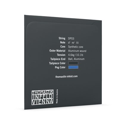 Thomastik DP03 Dominant Pro D Volin String Aluminum Thomastik 
