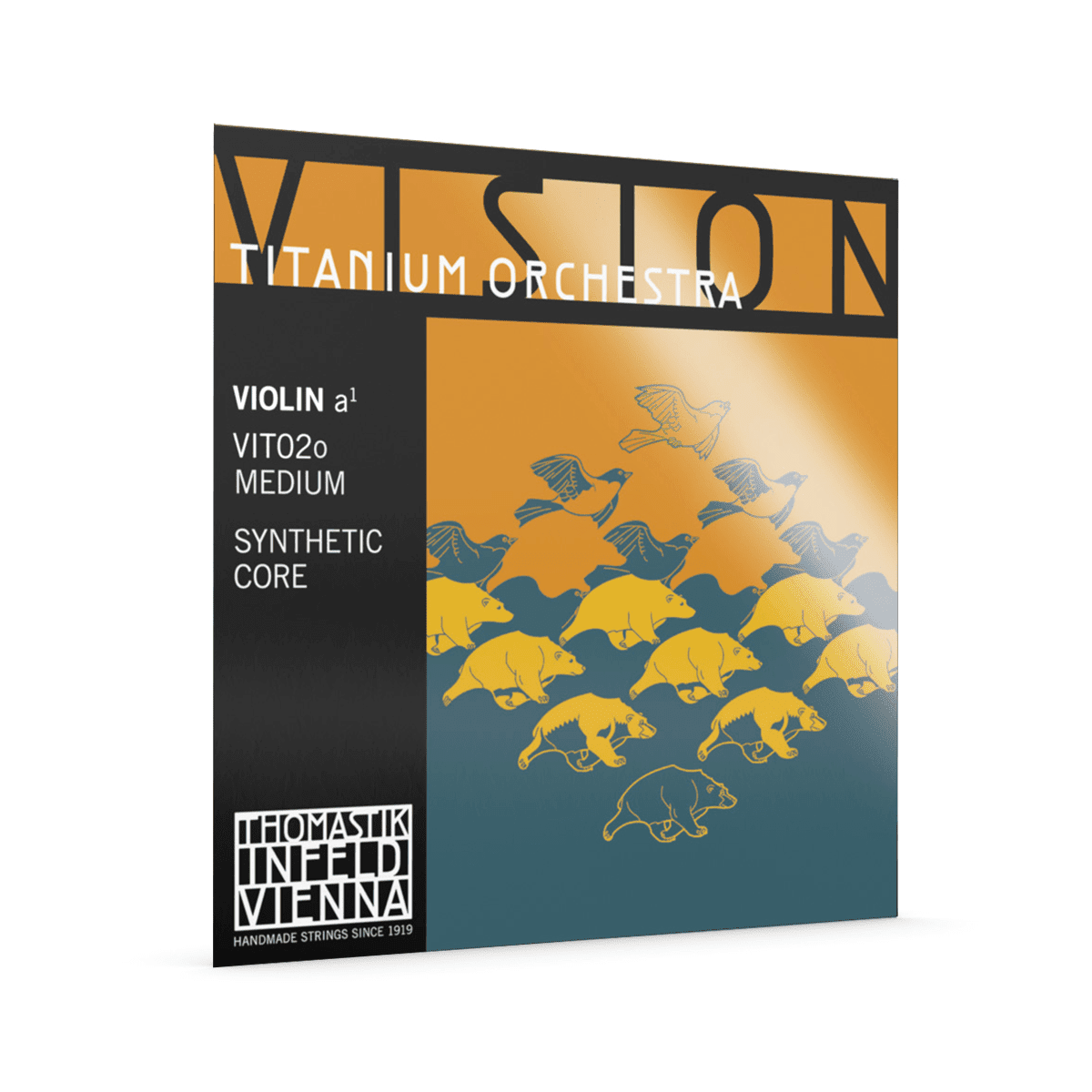 Thomastik VIT02O Vision Titanium Violin Orchestra 4/4 'A' String Thomastik 