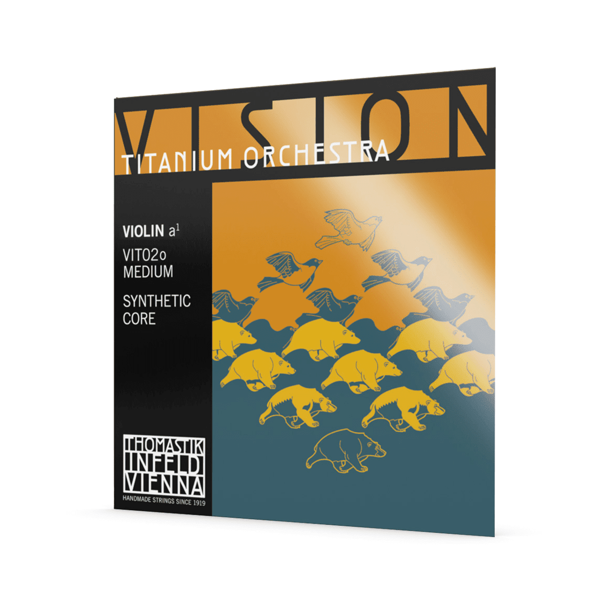 Thomastik VIT02O Vision Titanium Violin Orchestra 4/4 'A' String Thomastik 
